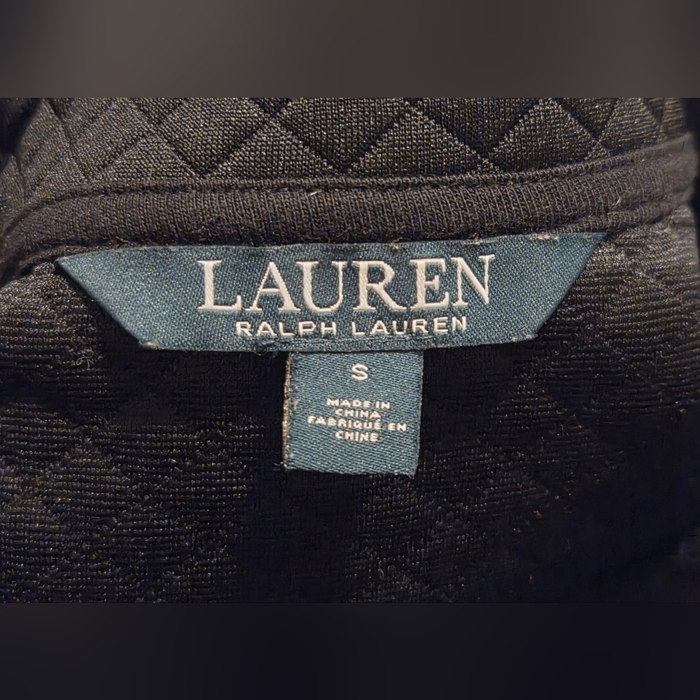 Lauren Ralph Lauren Black Quilted Vest - Picture 6 of 6